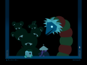 Strange creepy creatures came out of their dens, and watch you with wondering eyes.